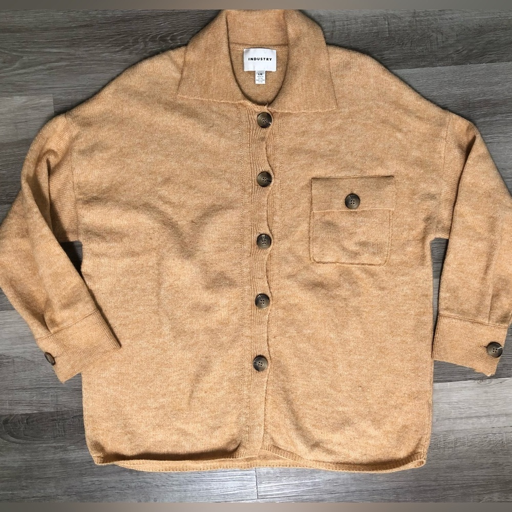Industry Shacket Sweater